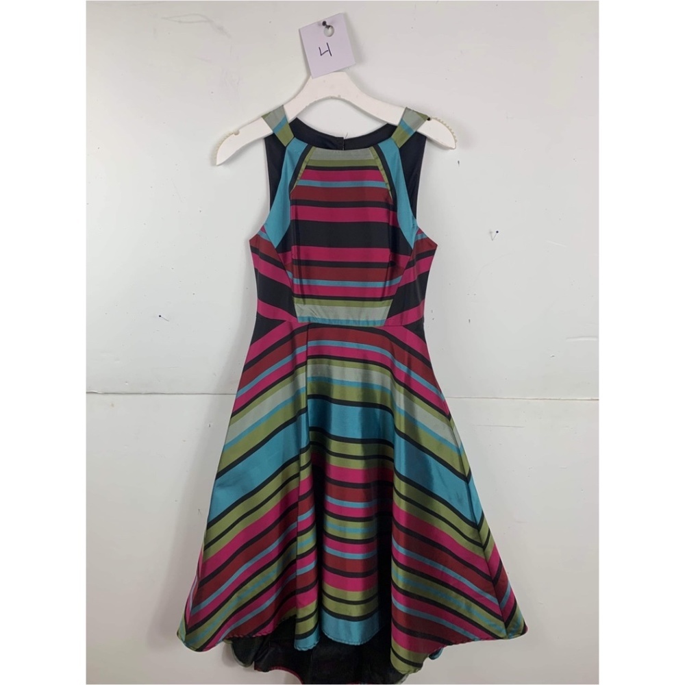 Anthropologie Eva Franco Multicolored Flare Midi Sleeveless Dress